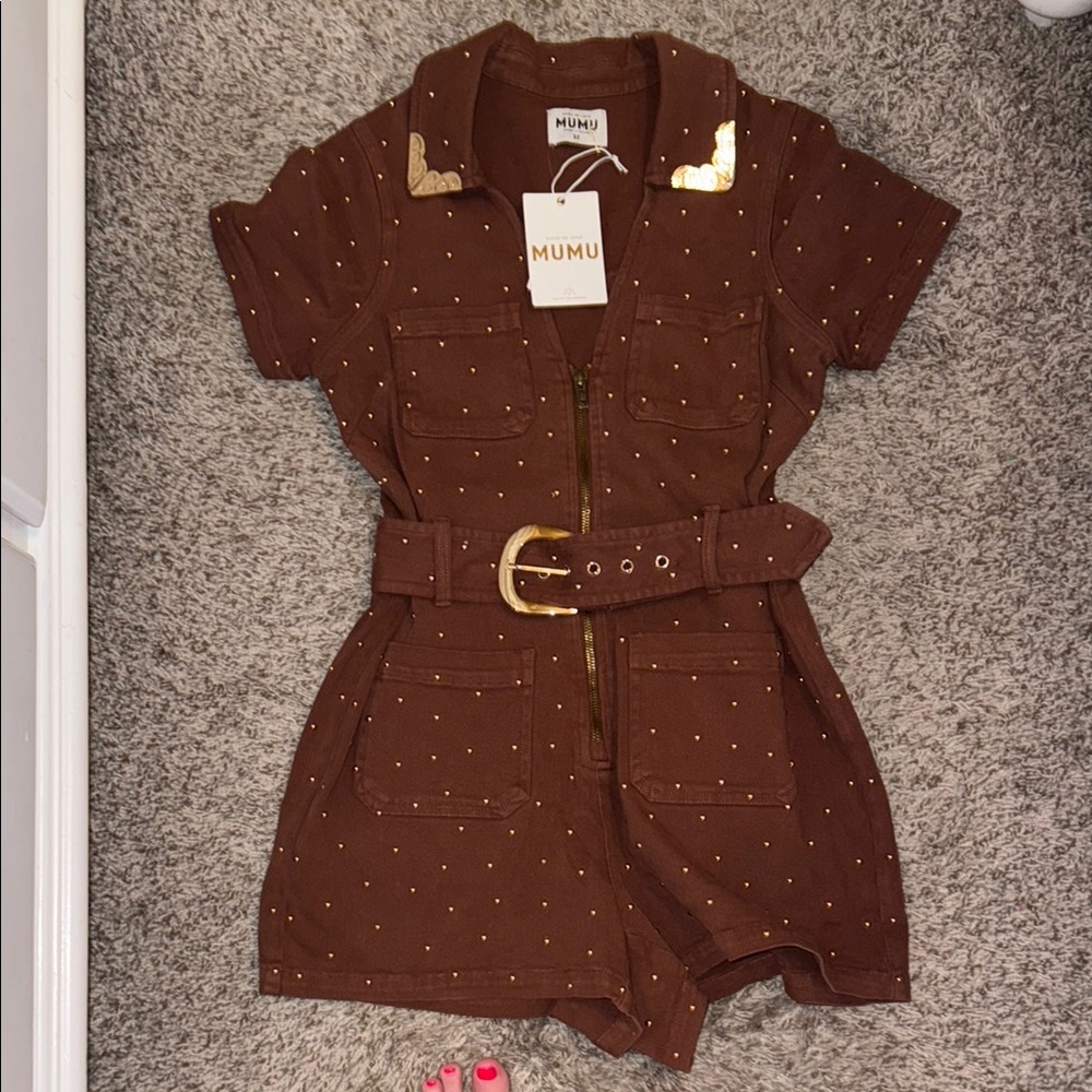 Show Me Your Mumu Outlaw Romper